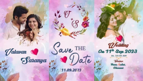 Wedding Video Invitation Templates